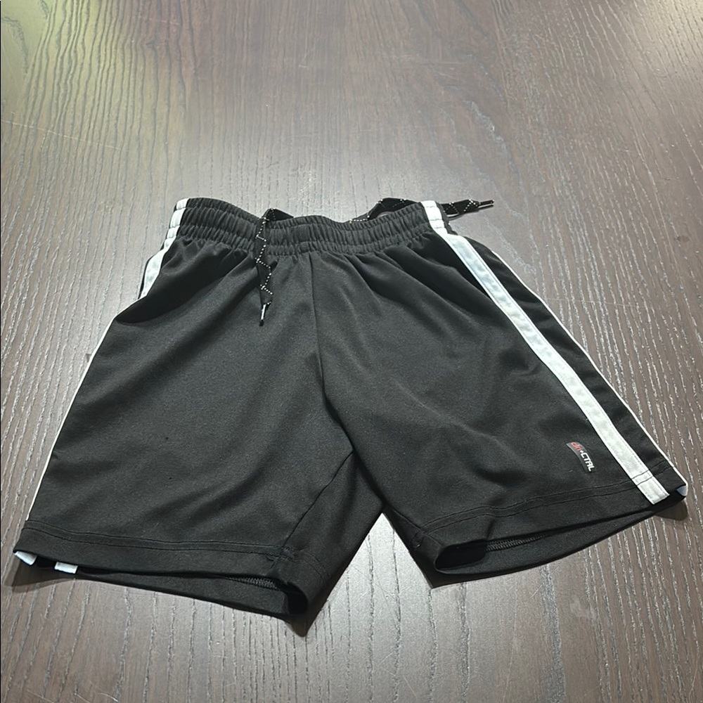 Black Athletic youth Small Shorts